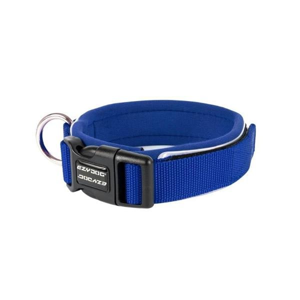 EzyDog Neo Classic Dog Collar in Blue