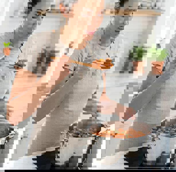 Anygleam Natural Wood 4pcs Wooden Spoon Beech Kitchen Tableware