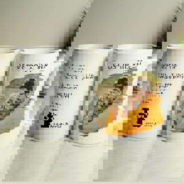 Personalised Memento Company Personalised Free Text Pet Photo Upload Mug