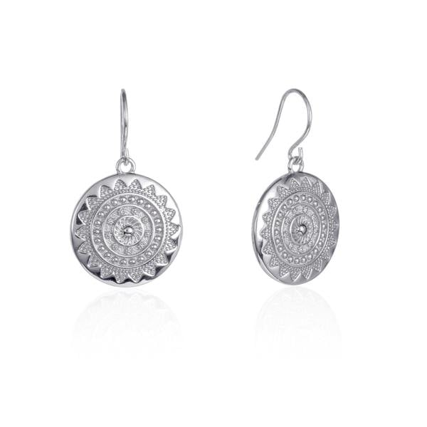 Mandala Dangle Earrings for Women - namana.london