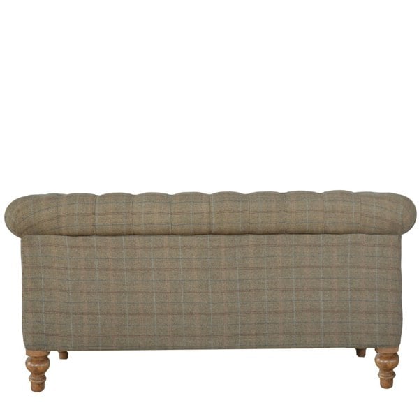 Artisan Furniture Multi Tweed 2 Seat Chesterfield