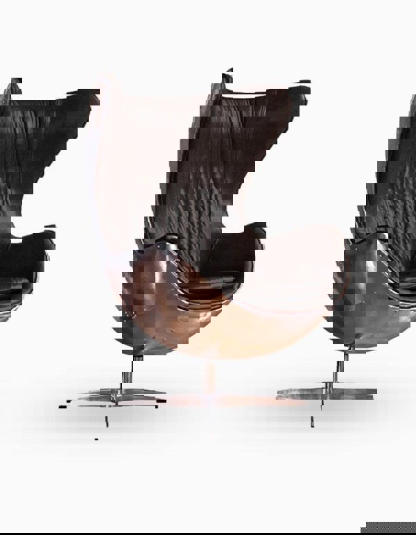 Aviator Office Chair, Aluminium Shell-Weilai Concept-Dark Brown-Weilai Concept