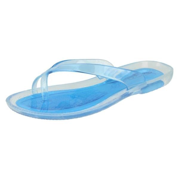 Spot On Ladies Spot On X-Toe Jelly Sandals