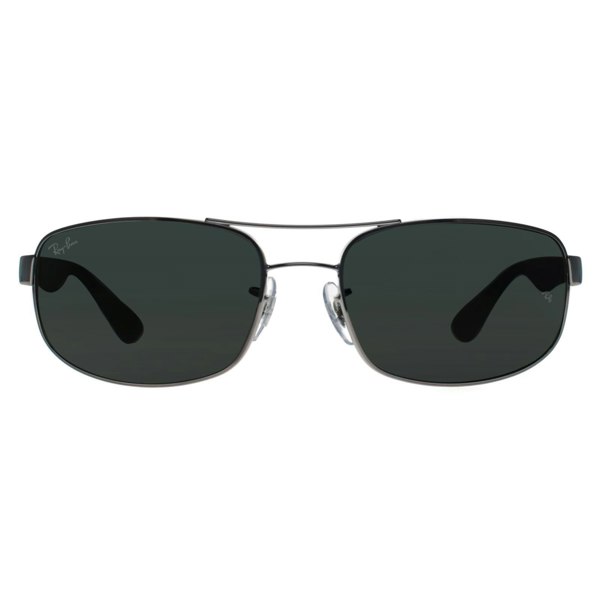 Rayban Sunglasses 3445 Gunmetal Green 004