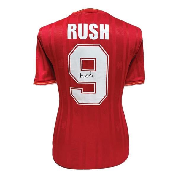 Unbranded Ian Rush Signed Liverpool 9 shirt — Unframed