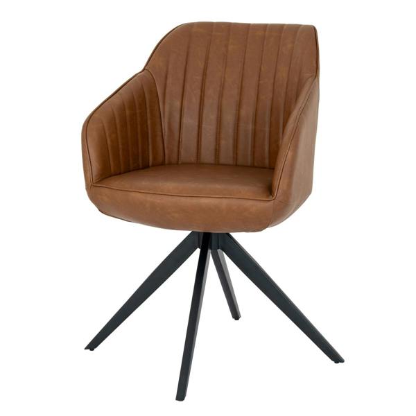Hill Interiors Uppsala Chair - Tan Brown - 