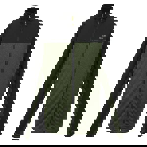 Regatta Mens Highton V Fleece Jacket - Nephrite Green/Black - 