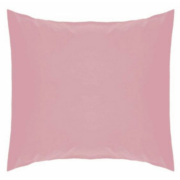 Belledorm Easycare Percale Continental Pillowcase - Blush