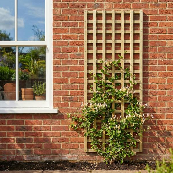 4 pack trellis flat top privacy square [w.6ft x h.2ft] 1