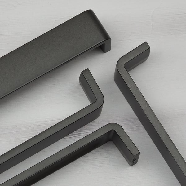 Handle & Home Anthracite Dark Grey D-Bar Handles