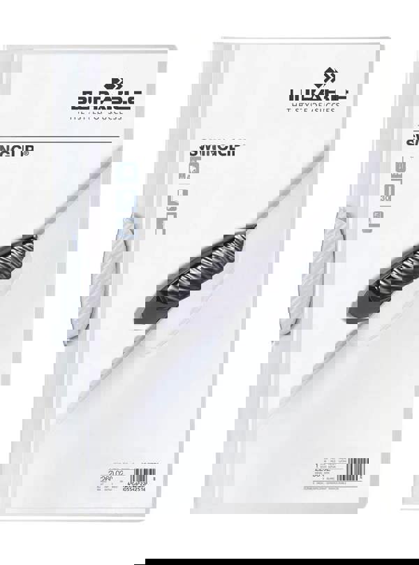 Durable SWINGCLIP 30 Document Swing Clip File Folder | 25 Pack | A4 White