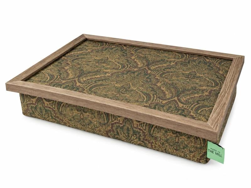 Made in the Mill Luxury Templeton Tapestry Lap Tray with Bean Bag Base
