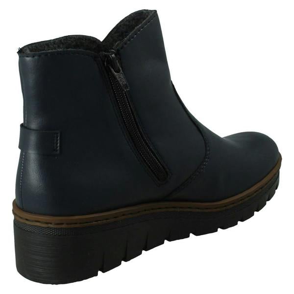 Rieker Ladies Rieker Fleece Lined Ankle Boots X9164