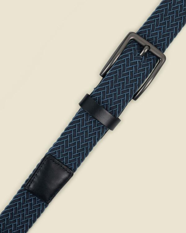 Larsson & Co Berguv - 2-Tone Woven Stretch Belt