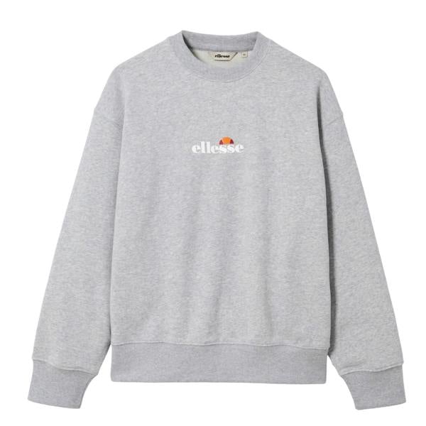 Ellesse Mens Kiamto 2 Sweatshirt - Light Grey Marl - 