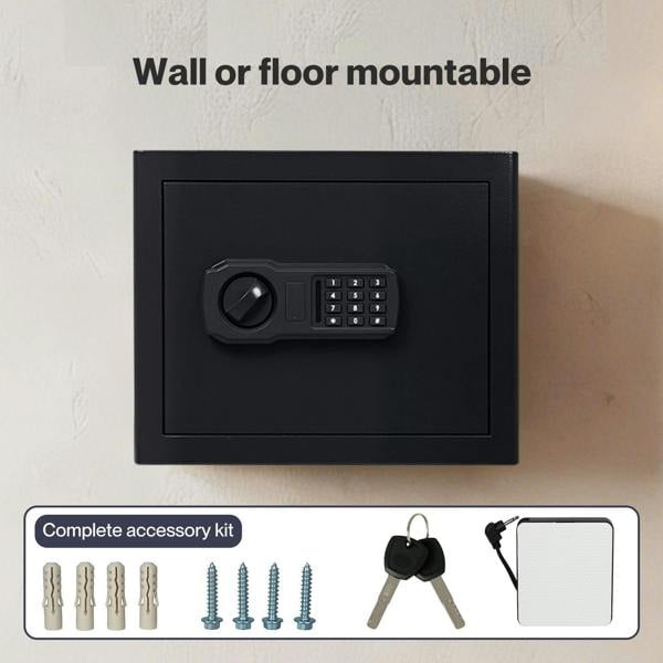 Levede Safe Fireproof Security Box Home Office Cash Lock Deposit Password 31L