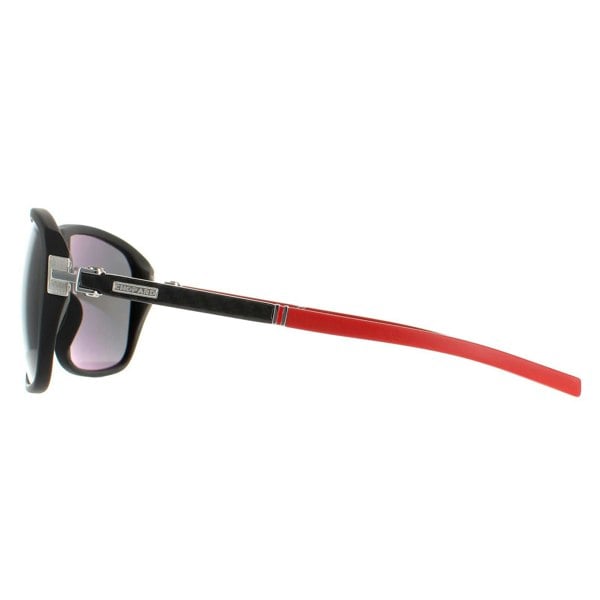 Chopard Sunglasses SCH292 703P Matte Sandblasted Black Smoke Polarized