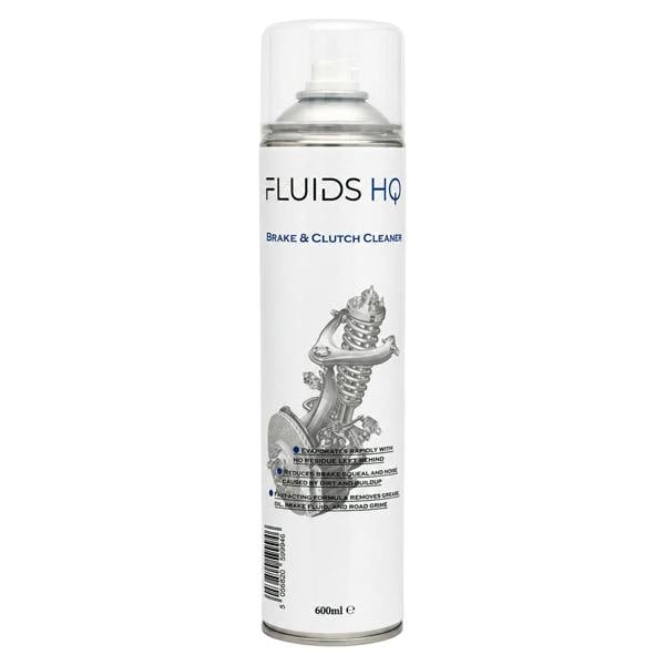 Fluids HQ Brake And Clutch Cleaner Aerosol Solvent Spray Parts Degreaser 600ml