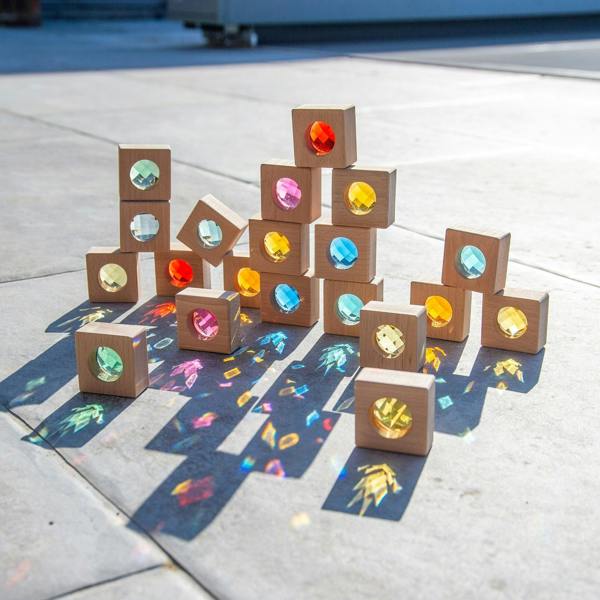 tickit Wooden Kaleidoscope Blocks