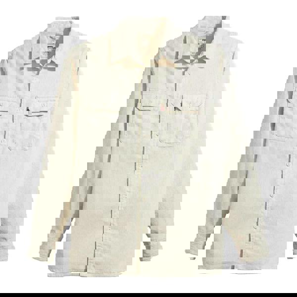 Levis Mens Jackson Worker Corduroy Overshirt - White - 