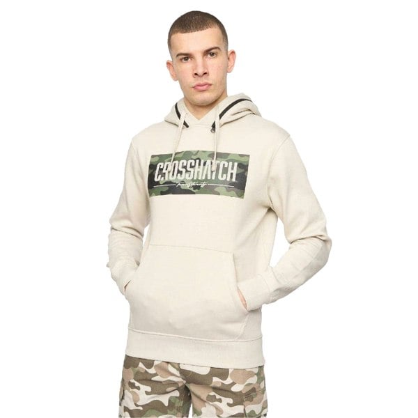 Crosshatch Unisex Adult Camtort Hoodie - Grey