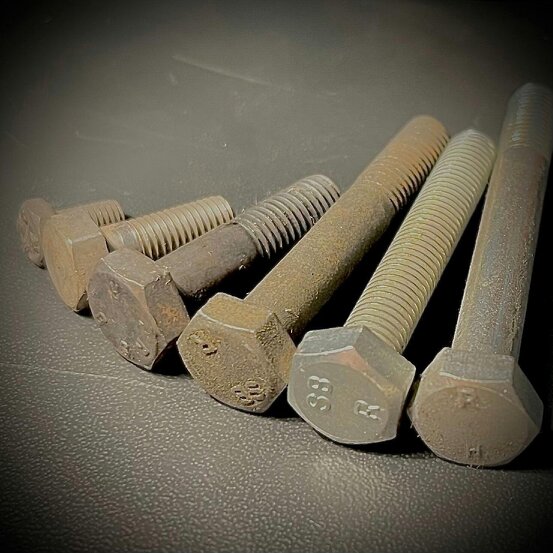 Fixaball BSF Hex Set Screw Bolt High Tensile 8.8 Self Colour