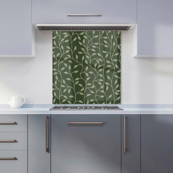 Warren Reed - Designer Green Shrub With Leaves Kitchen Splashback