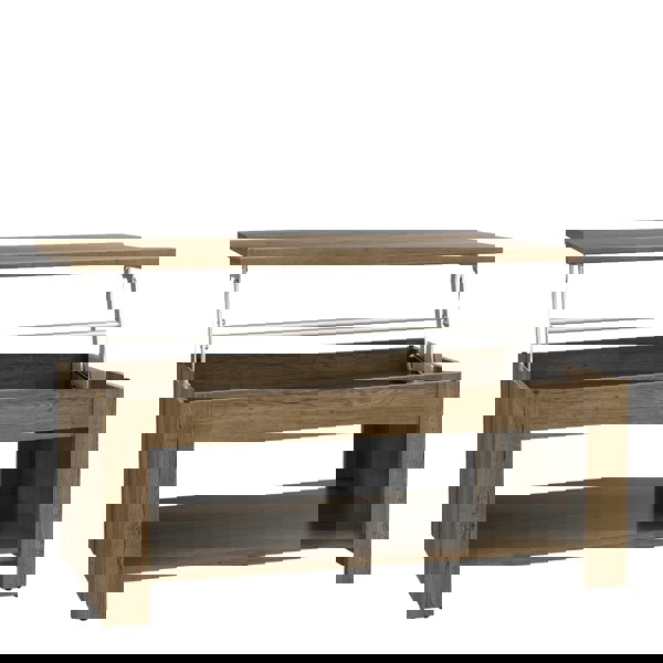 Furniture To Go Corona Rising Coffee Table in Tabak Oak