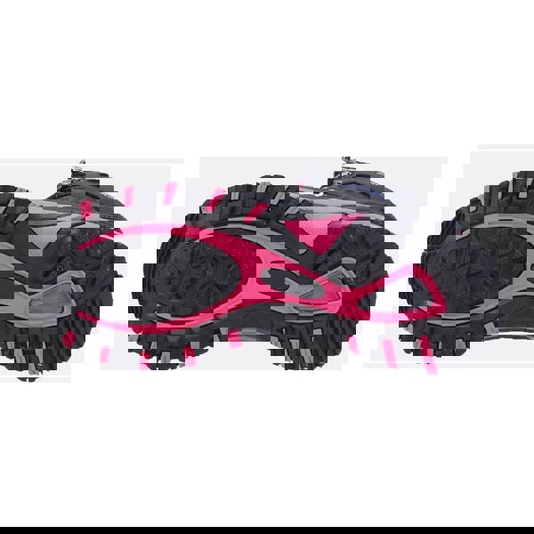 Cotswold model Abbeydale Mid Hiker Female in Navy/Black/Fuchsia