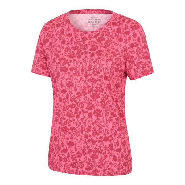 Mountain Warehouse Womens/Ladies Floral T-Shirt - Pink - 