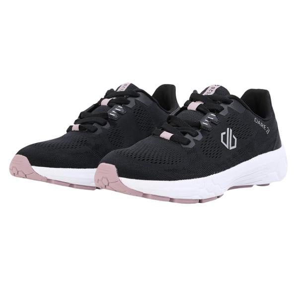 Dare 2B Womens/Ladies Hex Rapid Performance Trainers - Black/Woodrose - 