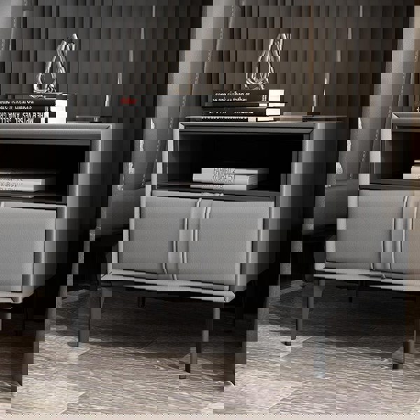 Mogensen Bedside Table, Grey-Weilai Concept-Weilai Concept