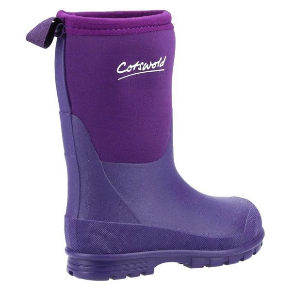 Cotswold Hilly Neoprene TPR+Neoprene Purple Wellington Boots