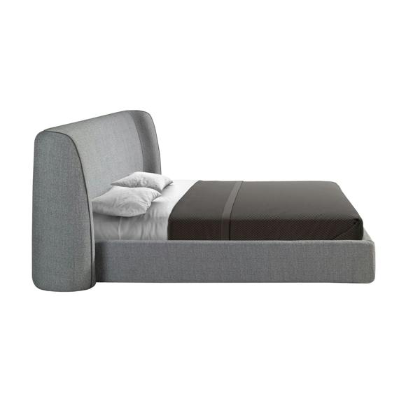 Angel Cerdá Bed in Dark Grey Fabric 7145