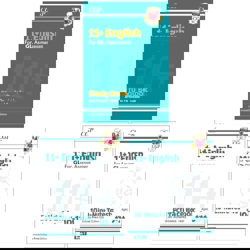 CGP 11+ English for GL Assessment 3 Book Set (GL English Study Book, GL English Practice Book and GL English 10-Minute Tests)