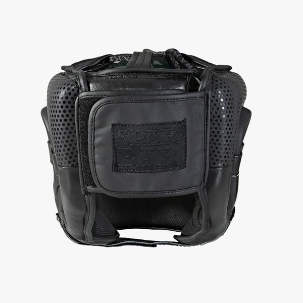 SPARBAR® SB1 BAR FACED SPARRING HEADGUARD - MIDNIGHT BLACK
