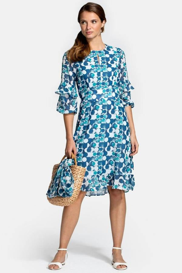 HotSquash Print Chiffon Dress