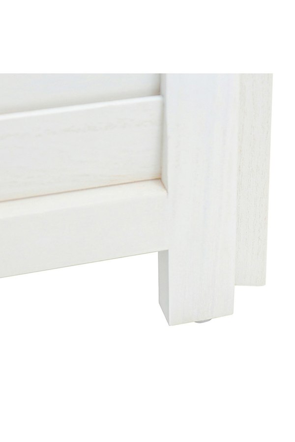 Living and Home Folding Solid Wood Room Divider Privacy Screen