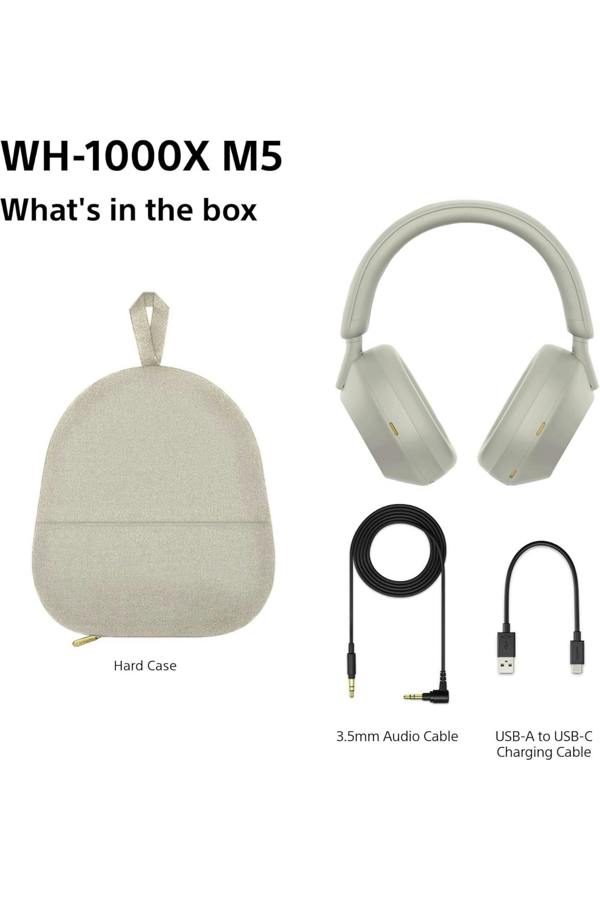 Sony WH-1000XM5 Hard Case Noise Cancelling Wireless Over-Ear Headphones