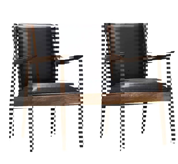 Hans CH65 Claude Easy Armchair, Solid Oak-Weilai Concept-Weilai Concept