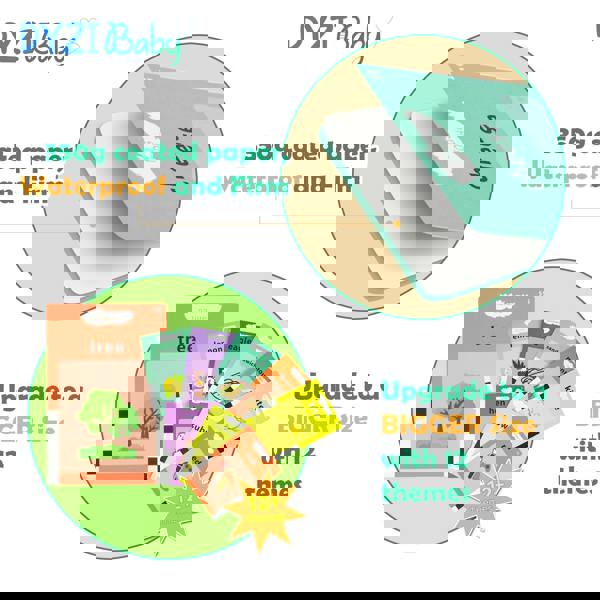 Dyzi 224 Words Talking Flash Cards Preschool Learning Toy 2-6 Yrs Toddler Blue/Pink