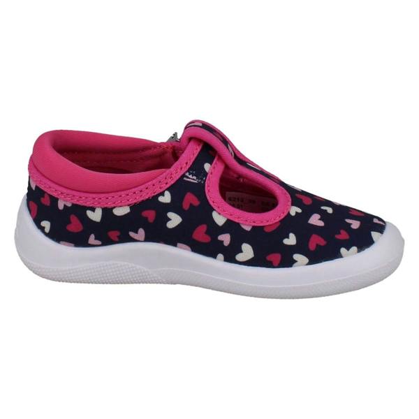 Start-rite Kids Startrite First Walking Canvas T-Bar Shoes Wriggles T-Bar