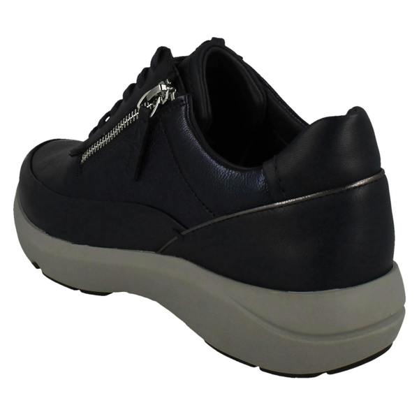 Clarks Womens Clarks Zip Detail Trainers Tivoli Zip