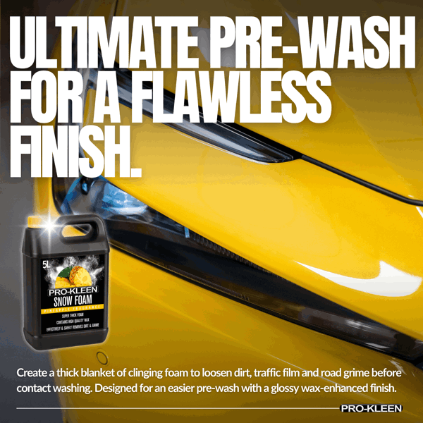 ProKleen Pro-Kleen Snow Foam- pH Neutral, Super Thick and Non-Caustic. 15L Pineapple Fragrance