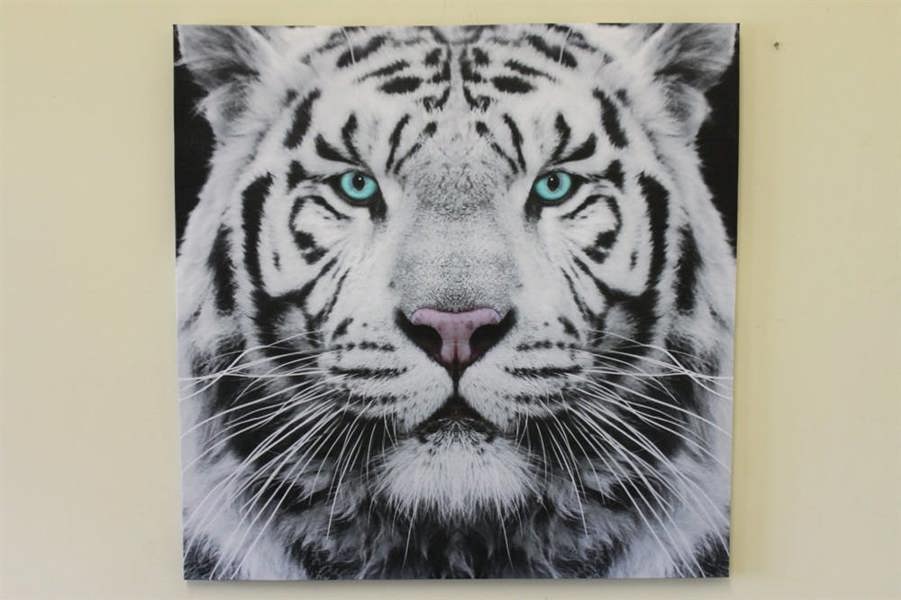 Large 'Siberian Tiger' Canvas Print
