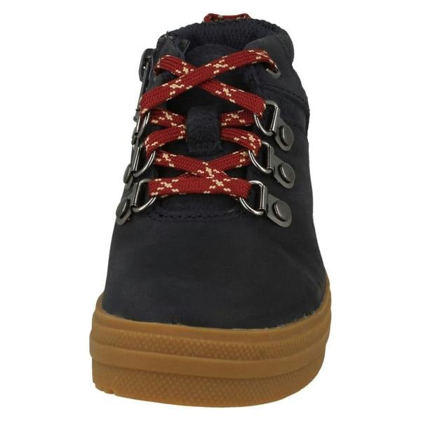 Clarks Boys Clarks Lace Up Detailed Ankle Boots Nova Hike T