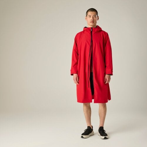 Regatta Unisex Adult Changing Robe - Classic Red/Black