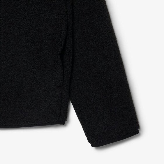 Lacoste BH8672 High Neck Sherpa Jacket