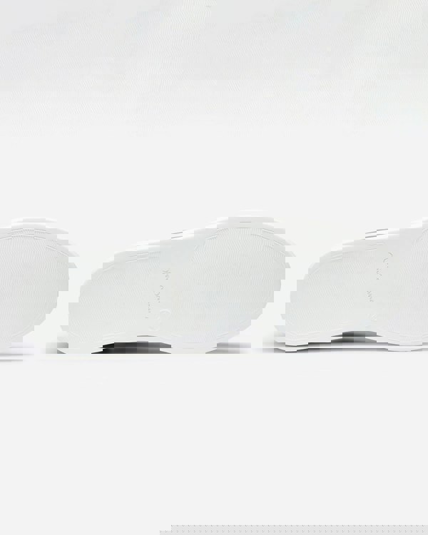 Oliver Sweeney Sirolo Mens Calf Leather Lightweight Trainers - Black/White