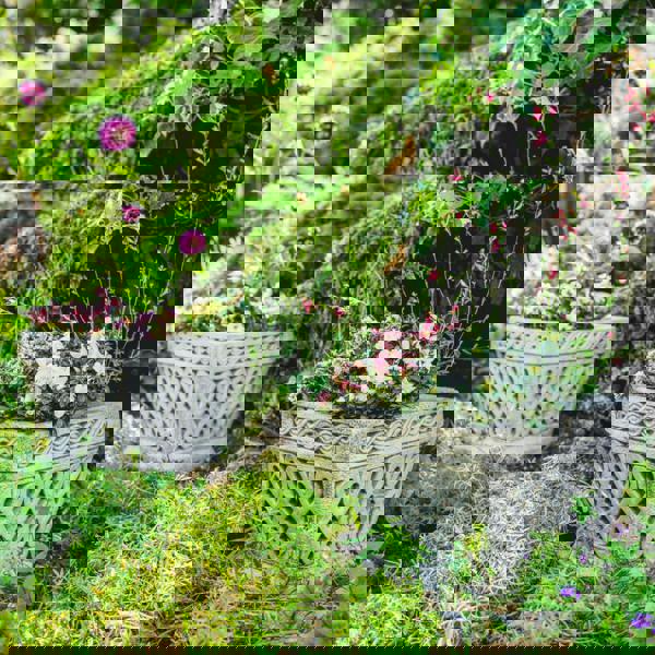 Pair of Large Arabic style Garden planter